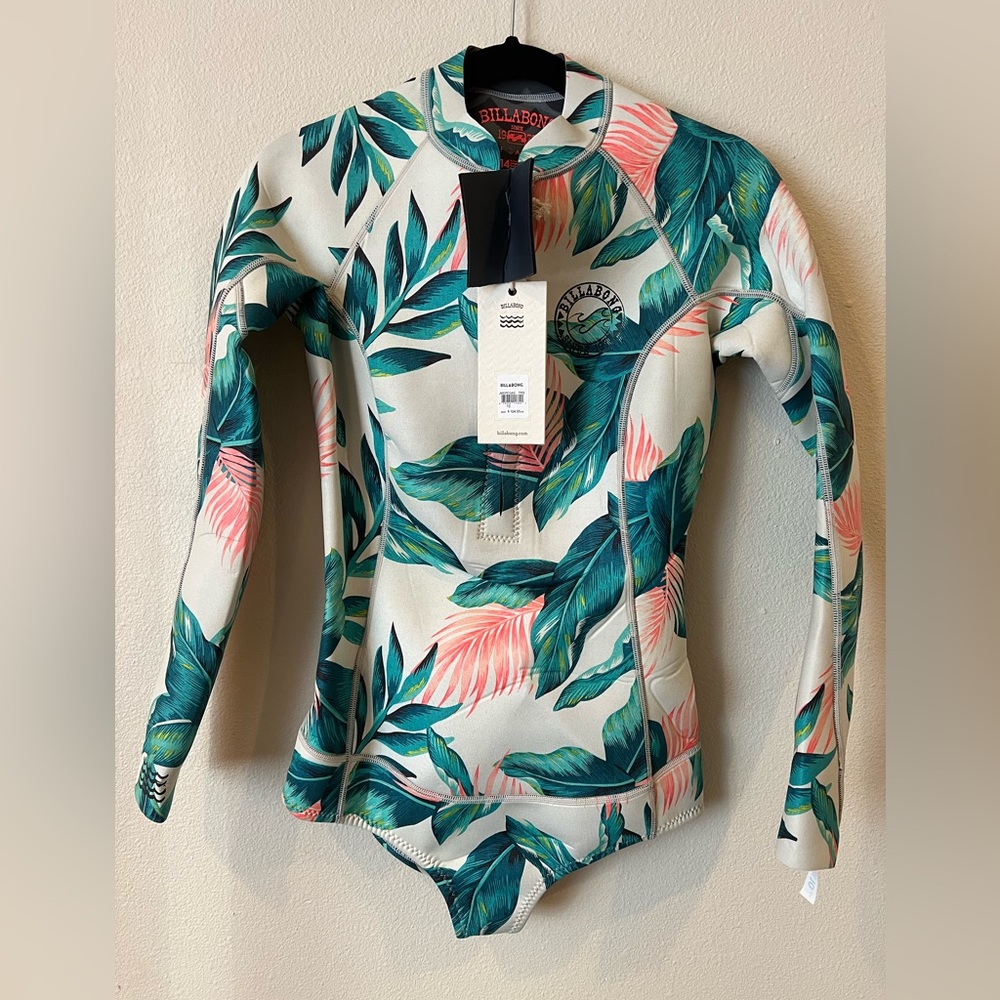 Billabong SALTY DAZE Springsuit 2mm Long Sleevesuit Surf Capsule - 10 - Tropical